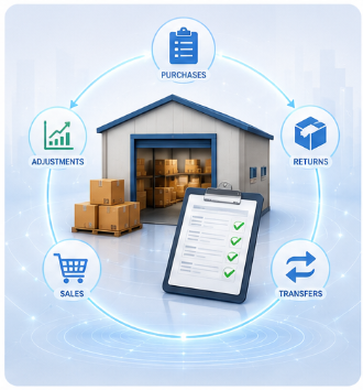 Real-time stock control